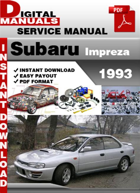 Subaru Impreza 1993 1997 Factory Service Manual Download