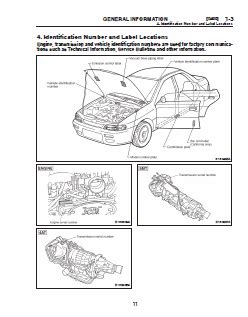 Subaru Impreza Wrx 1999 2001 Service Repair Manual