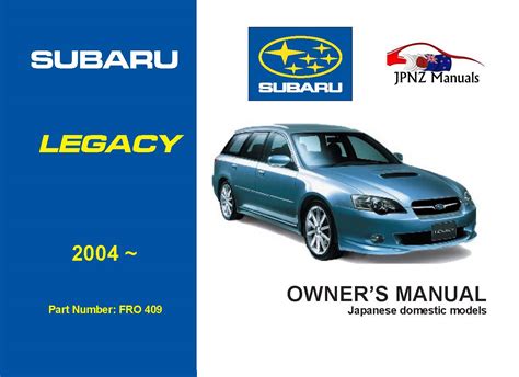 Subaru Legacy 2009 Full Service Repair Manual