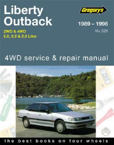 Subaru Liberty 1989 Repair Service Manual