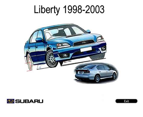 Subaru Liberty 1998 2003 Repair Service Manual Pdf