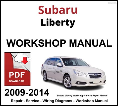 Subaru Liberty Service Repair Manual Pdf 92 On