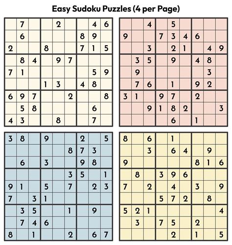 Suduko Printables