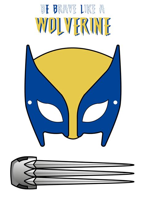 Superhero Template Printable