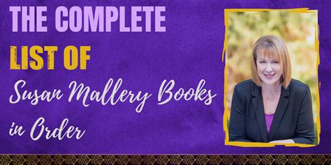 Susan Mallery Books In Order Printable List