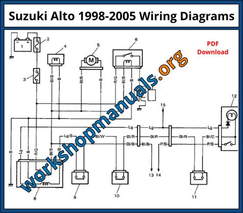 Suzuki Alto Wiring Diagram Manual