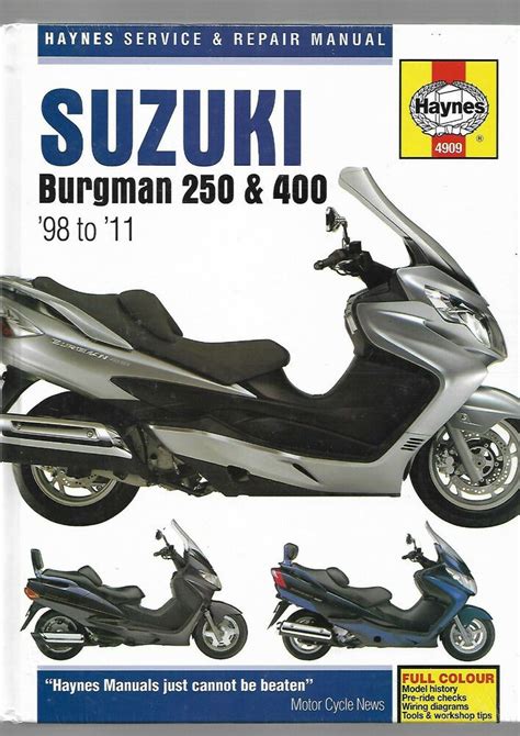 Suzuki An400 Burgman Workshop Service Repair Manual