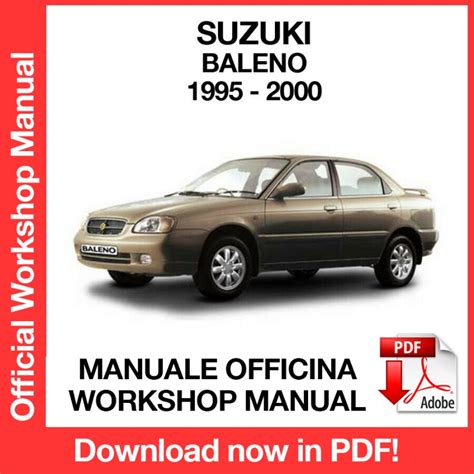 Suzuki Baleno 2000 Workshop Service Repair Manual