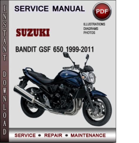 Suzuki Bandit Gsf 650 1999 2011 Online Service Repair Manual