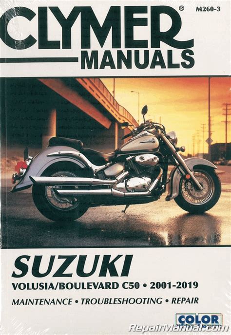 Suzuki Boulevard C50 Motorcycle Service Repair Pdf Manual 2005 2010