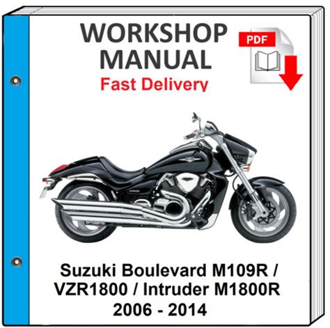 Suzuki Boulevard M109r 2006 2010 Repair Service Manual Pdf