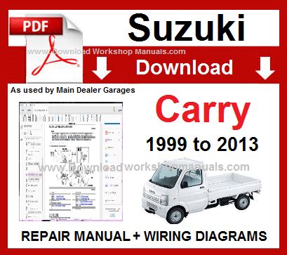 Suzuki Carry 1987 Workshop Service Repair Manual