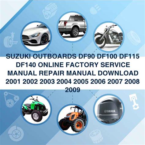 Suzuki Df115 Factory Service Repair Manual