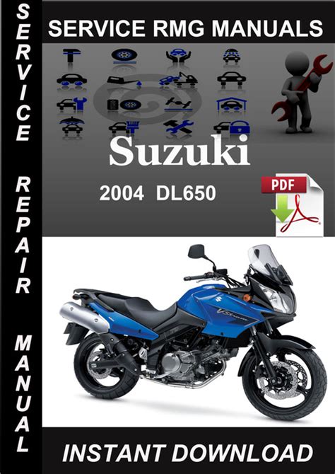 Suzuki Dl650 2004 2005 Repair Service Manual Pdf