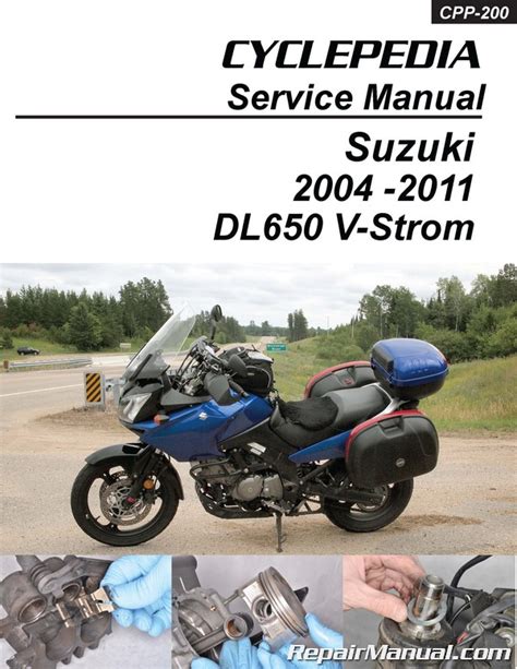 Suzuki Dl650 V Strom Service Repair Manual 2003 2004 2005 2006 Download