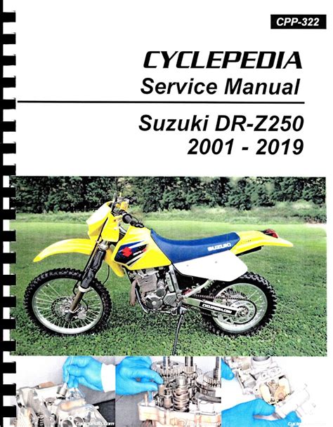 Suzuki Dr Z250 2001 2009 Factory Workshop Manual