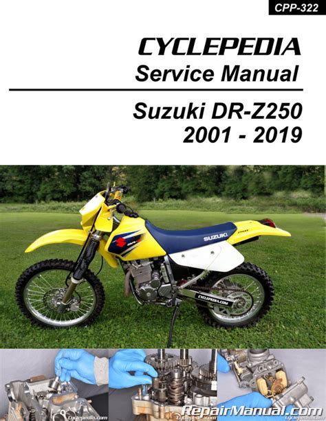 Suzuki Dr Z250 2001 2009 Repair Service Manual