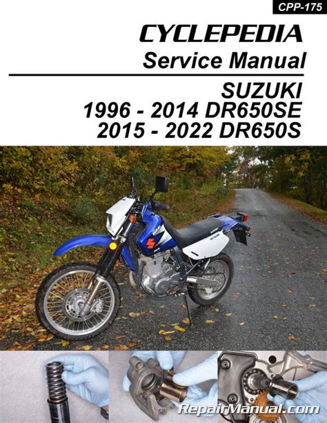 Suzuki Dr650 1991 1992 1993 Workshop Service Repair Manual