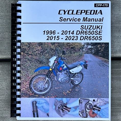 Suzuki Dr650 Dr 650se 2000 Repair Service Manual