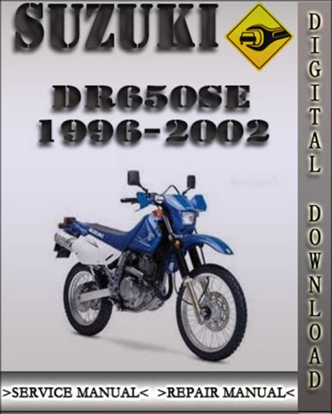 Suzuki Dr650se 2000 Factory Service Repair Manual