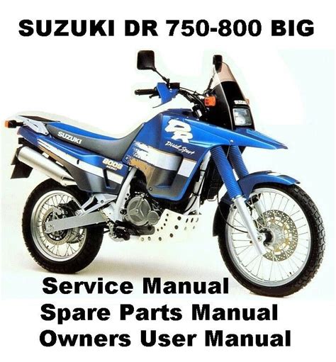 Suzuki Dr750 Dr800 1988 1997 Repair Service Manual Pdf