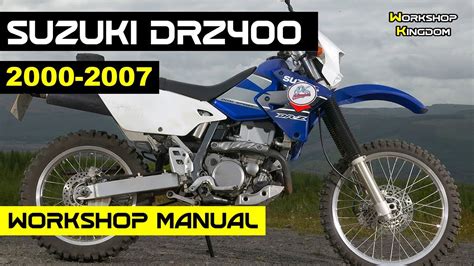 Suzuki Drz400 Workshop Service Repair Manual