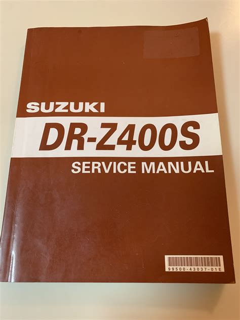 Suzuki Drz400 Workshop Service Repair Manual Download