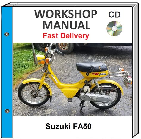 Suzuki Fa50 1980 Factory Service Repair Manual