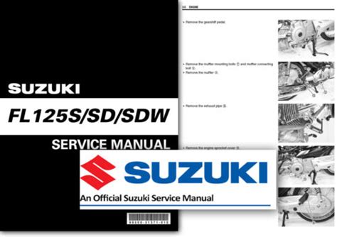 Suzuki Fl125s Fl125sd Fl125sdw Full Service Repair Manual 2007 2013