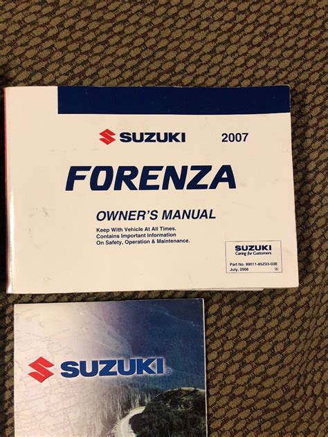 Suzuki Forenza 2007 Service Repair Manual