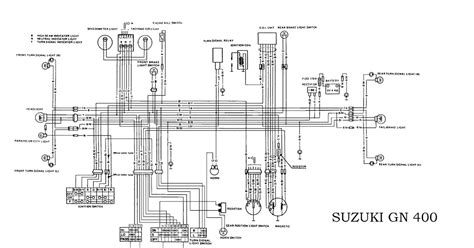 Suzuki Gn400 Wiring Diagram