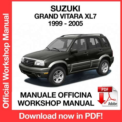 Suzuki Grand Vitara 2003 Workshop Service Repair Manual