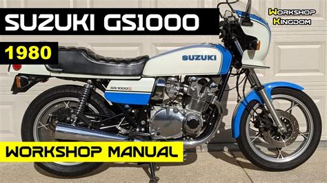 Suzuki Gs1000 Workshop Service Repair Manual Download