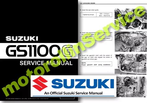 Suzuki Gs1100g Service Repair Pdf Manual Download 1982 1983