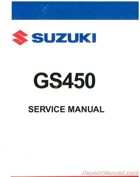 Suzuki Gs450 Gs450e 1979 1985 Workshop Repair Service Manual