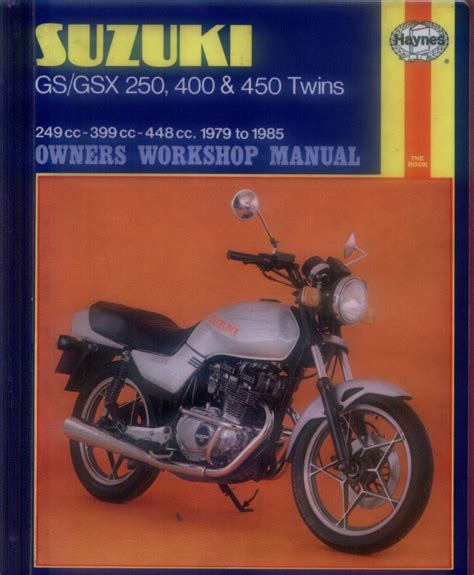 Suzuki Gs450 Gs450t 1980 1985 Service Repair Workshop Manual