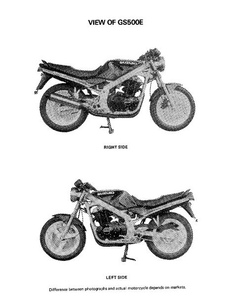 Suzuki Gs500 Gs500e Gs500f Service Repair Workshop Manual 1989 2009