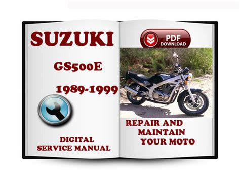 Suzuki Gs500e 1989 1999 Service Manual