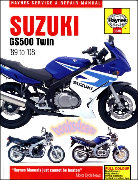 Suzuki Gs500e Workshop Service Repair Manual 1989 1999 Gs 500 E