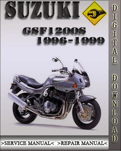 Suzuki Gsf1200 Gsf1200s 1998 Repair Service Manual