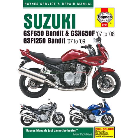 Suzuki Gsf1250 Workshop Service Repair Manual Download 07 09