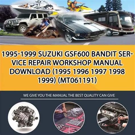 Suzuki Gsf600 1995 1999 Service Repair Workshop Manual