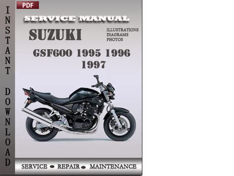 Suzuki Gsf600 1995 Factory Service Repair Manual