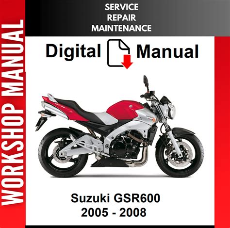 Suzuki Gsr600 Service Reoair Manual Download 2006 Onwards