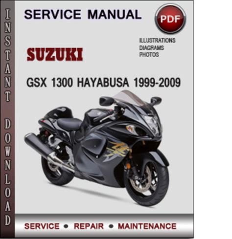 Suzuki Gsx 1300 Hayabusa 1999 2009 Factory Service Repair Manual Download Pdf