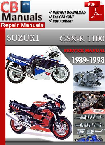 Suzuki Gsx R 1100 1989 1998 Online Service Repair Manual