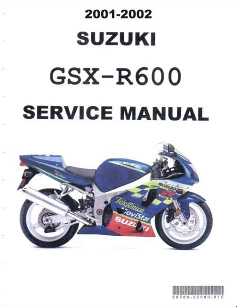 Suzuki Gsx R600 2001 2002 Workshop Service Repair Manual Dow