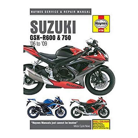 Suzuki Gsx R750 Service Repair Manual Download 2006 2008