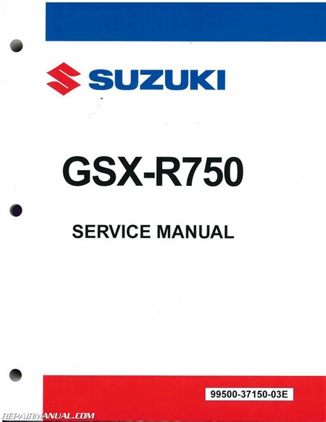 Suzuki Gsx R750 Service Repair Manual Pdf 04 05