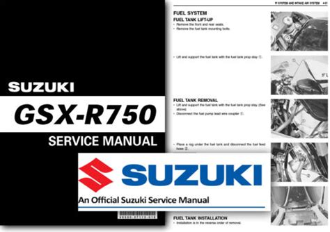 Suzuki Gsx R750 Service Repair Workshop Manual 2000 2002